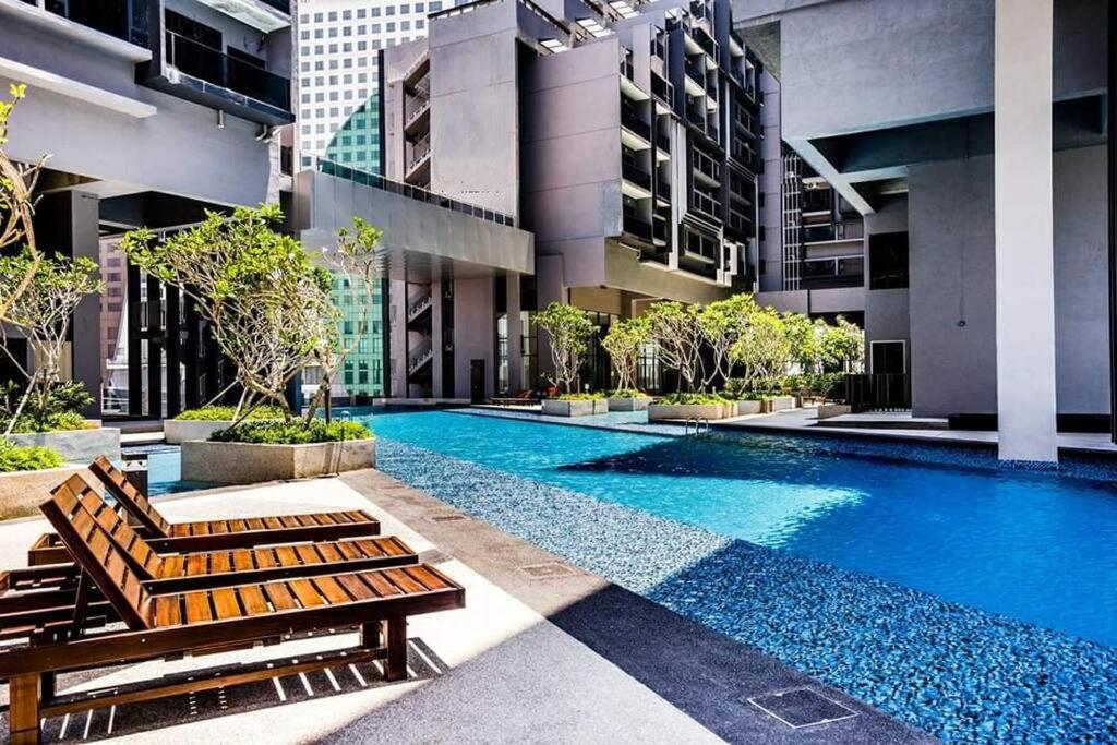 Seaview#Warmth#Netflix#Privatebathtub#Seasideluxurycondo#Imperioresidence Malacca Exterior foto